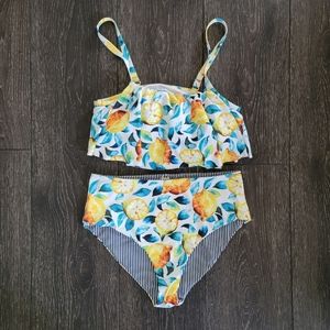 Cupshe | NWOT High Rise Reversible Bikini 0X
